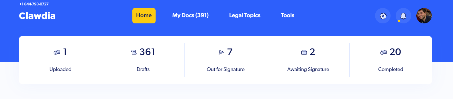 Continue exploring all that Clawdia has to offer for holistic management of your legal environment